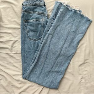High waist viral zara jeans - wide leg